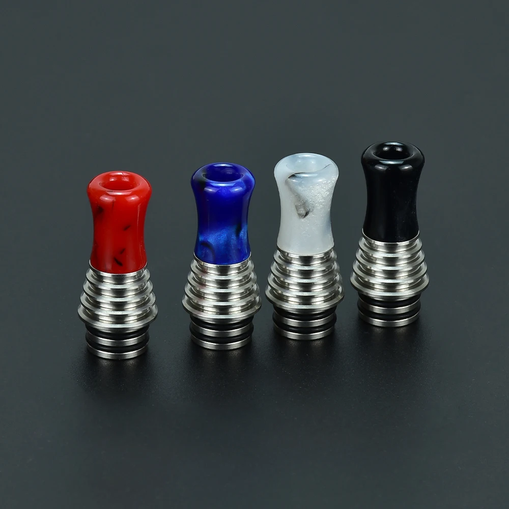 Wolfcoolvape-レジンドリップチップ,510,sxk dvarw mtl rta yftk tifun gtr bilta bilet/bb mod