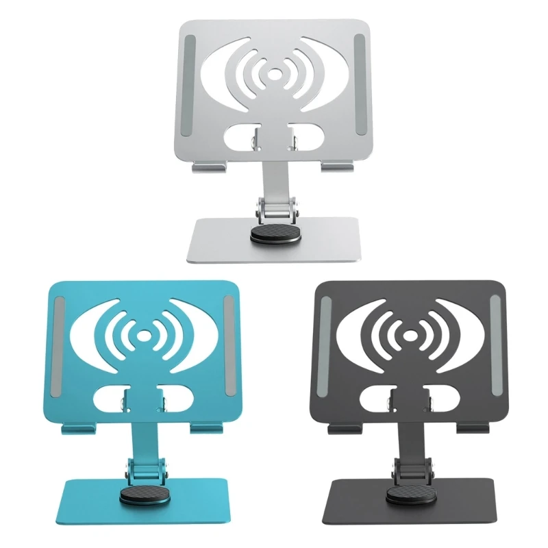 

Tablet Holder Stand 360 Degree Rotatable Portable Foldable Desktop Bracket Support For Tablet Phone Desktop Holder