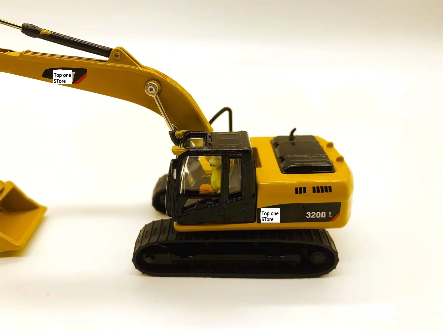 320D L Hydraulic Excavator With Tool 1/87 HO Scale Metal Model Diecast Masters DM85652 Gift