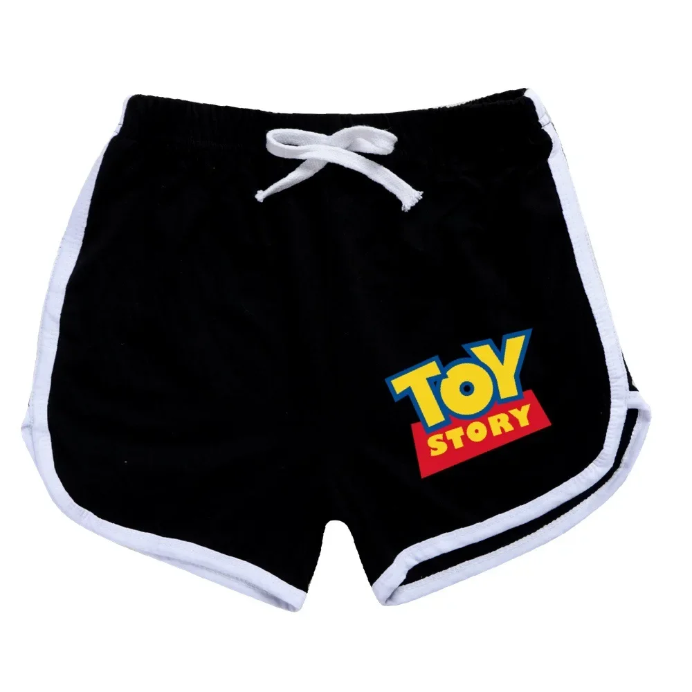 Cartoon Pixar Toy Story 4 Baby Boy Girl Clothing Set T-shirt a maniche corte per bambini + Shorts Suit Buzz Woody Kids costumi in cotone