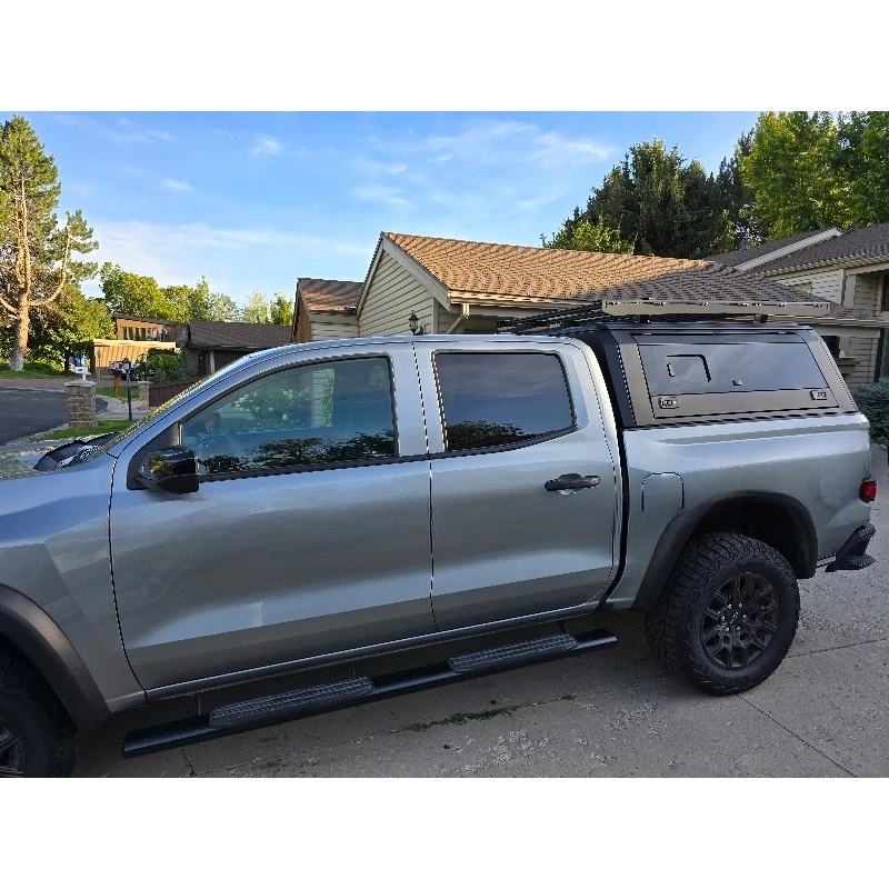 Waterproof Aluminum Truck Canopy 6.5ft 6 ft Bed Cap Cover for 2019 Ford F150 2025 Toyota Tacoma Chevrolet Silverado 2500