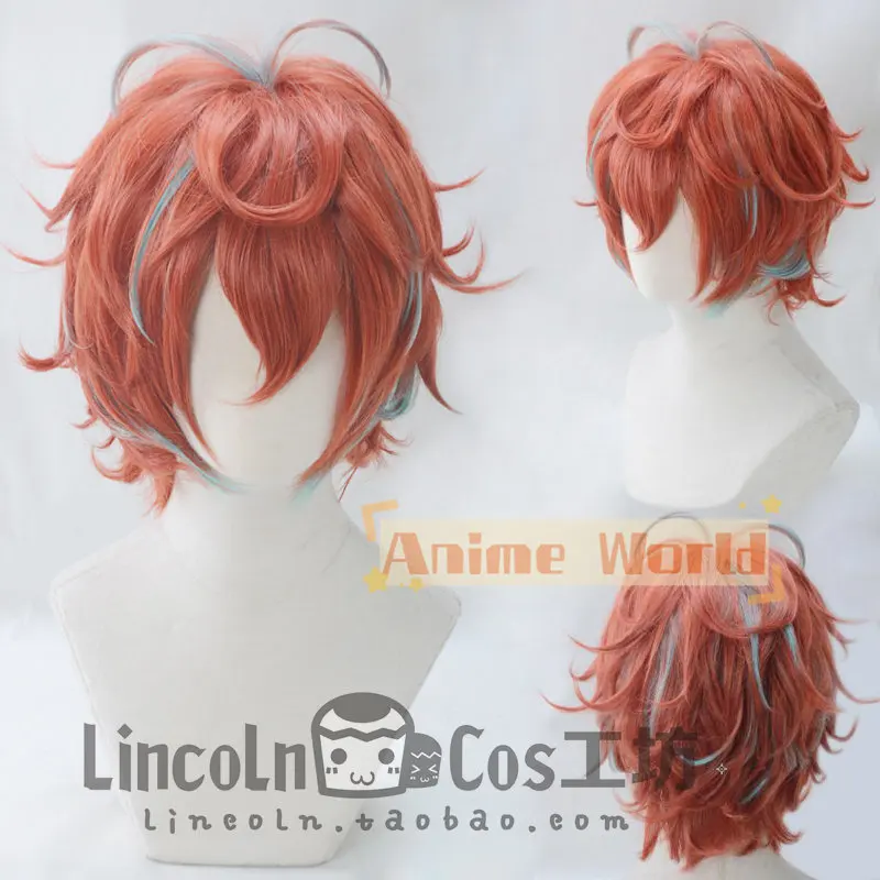 Anime Division Rap Battle Doppo Kannonzaka Cosplay Wig Halloween Carnival Party Props Synthetic Hair + Wig Cap