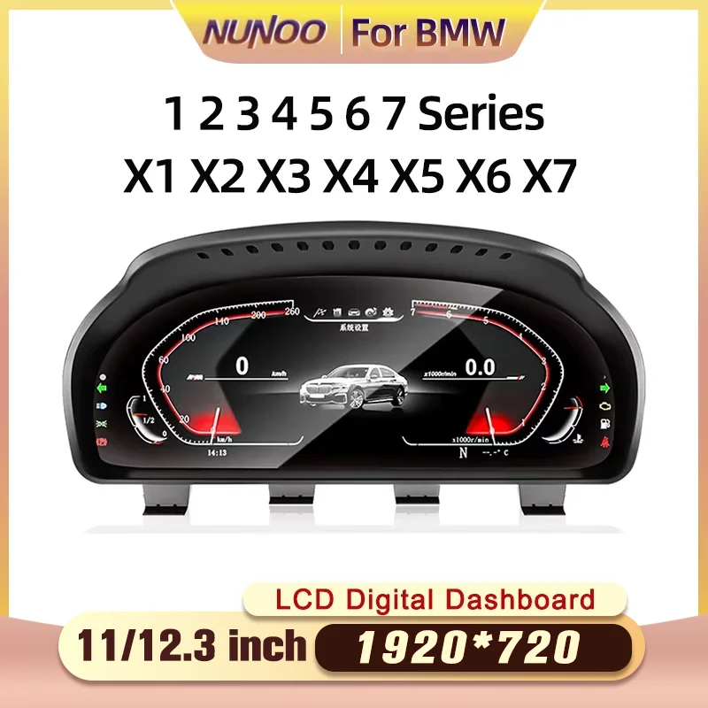 

Приборная панель для BMW E81 E87 F20 E90 E60 F30 F32 F10 F06 E65 E84 F48 E83 F25 F26 E70 E71 F15 Спидометр Цифровой набор инструментов