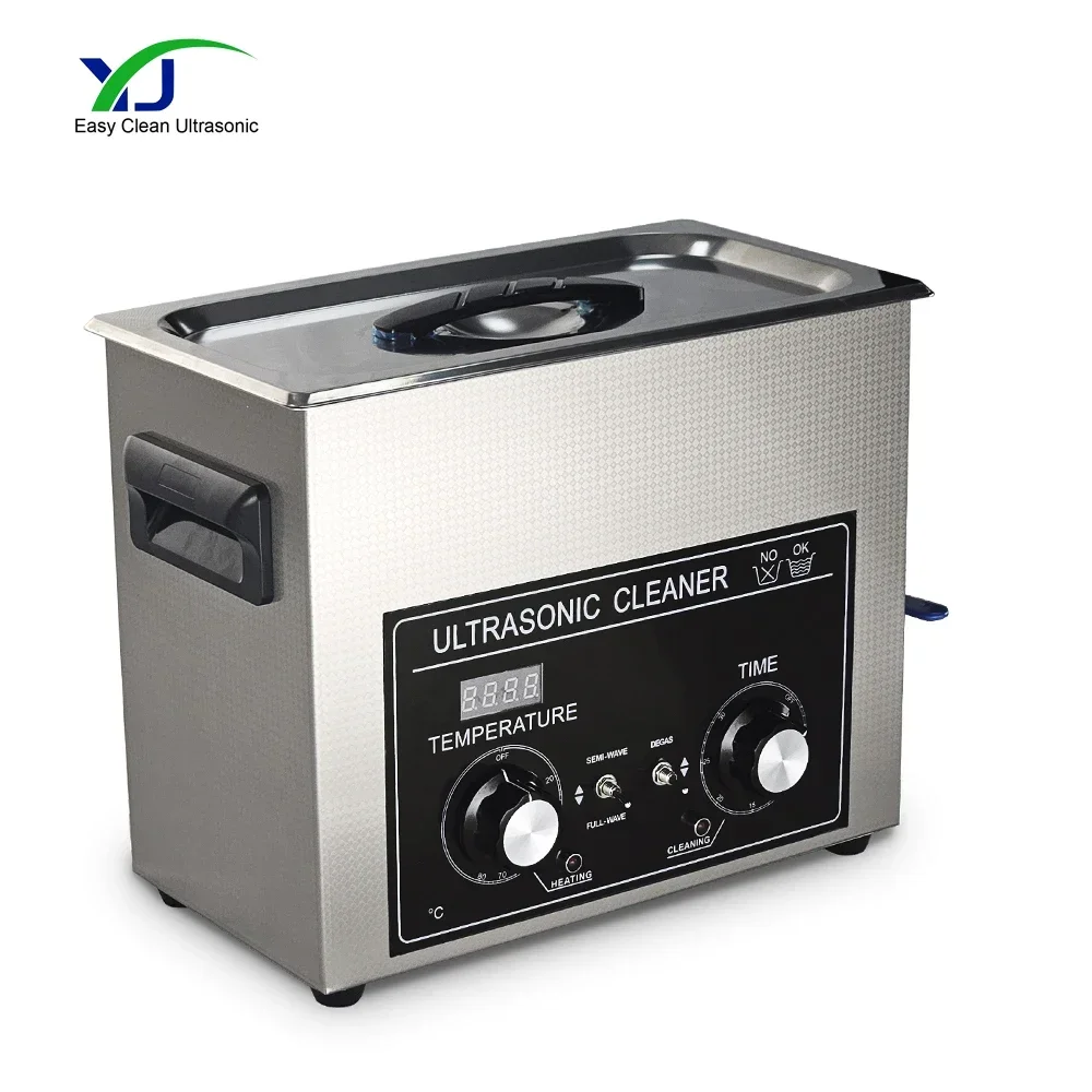 Portable Household 6L Ultrasonic Cleaners Razor Jewelry Glasses Parts Ultrasonic Cleaning Bath