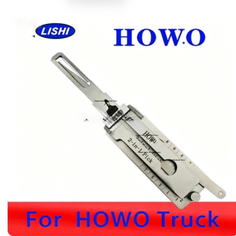 2026 NEW for HOWO Truck 2in 1 Decoder Car Door Ignition Open Tool Professional Heavy Truck Lock Pick Tool Locksmiths Tool Ganzua