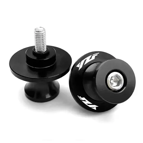 För YAMAHA YZF R1 R3 R6 R7 R25 R125 R1M YZFR1 YZFR3 YZFR6 YZFR7 Motorcykeltillbehör 6MM Svingarmspole Slider Stativskruvar 10 best sales Yamaha R125 tillbehör - №3