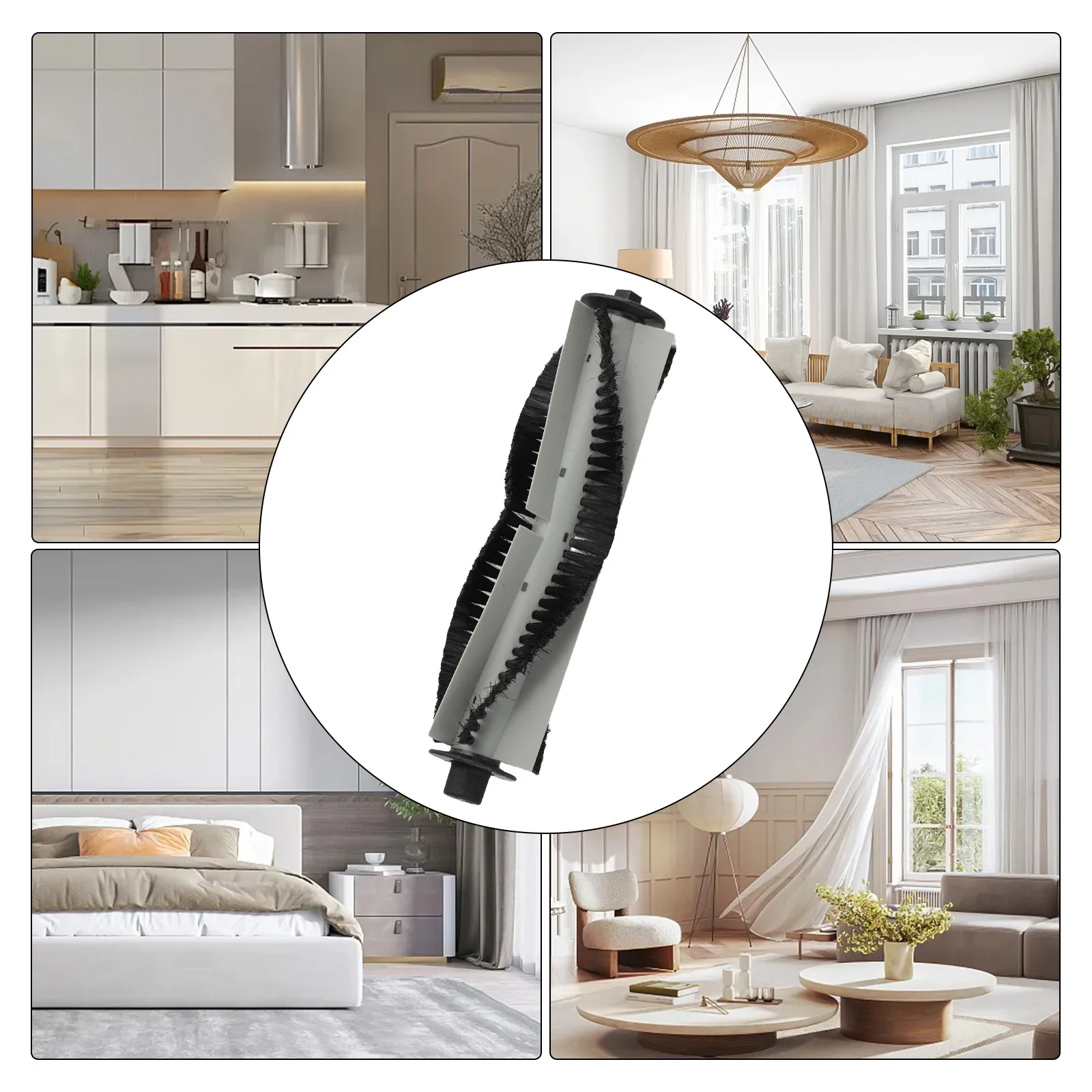 Floor Cleaning Brush Robot Vacuum Brush Compatible With Multiple Models Direct Replacement Parts Accessory For Robot Cleaner