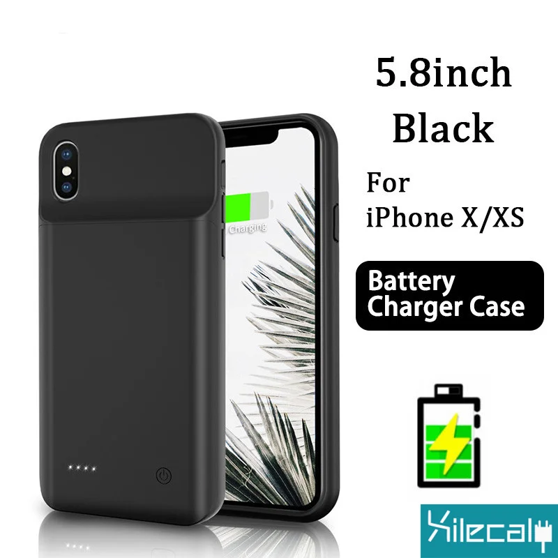 Xilecaly Batterij Case Voor iPhone 15 Pro Max 13 14 Pro 12 Mini Power Bank Opladen Power Case Voor iPhone XS Max XR 7 8 Plus SE2 3