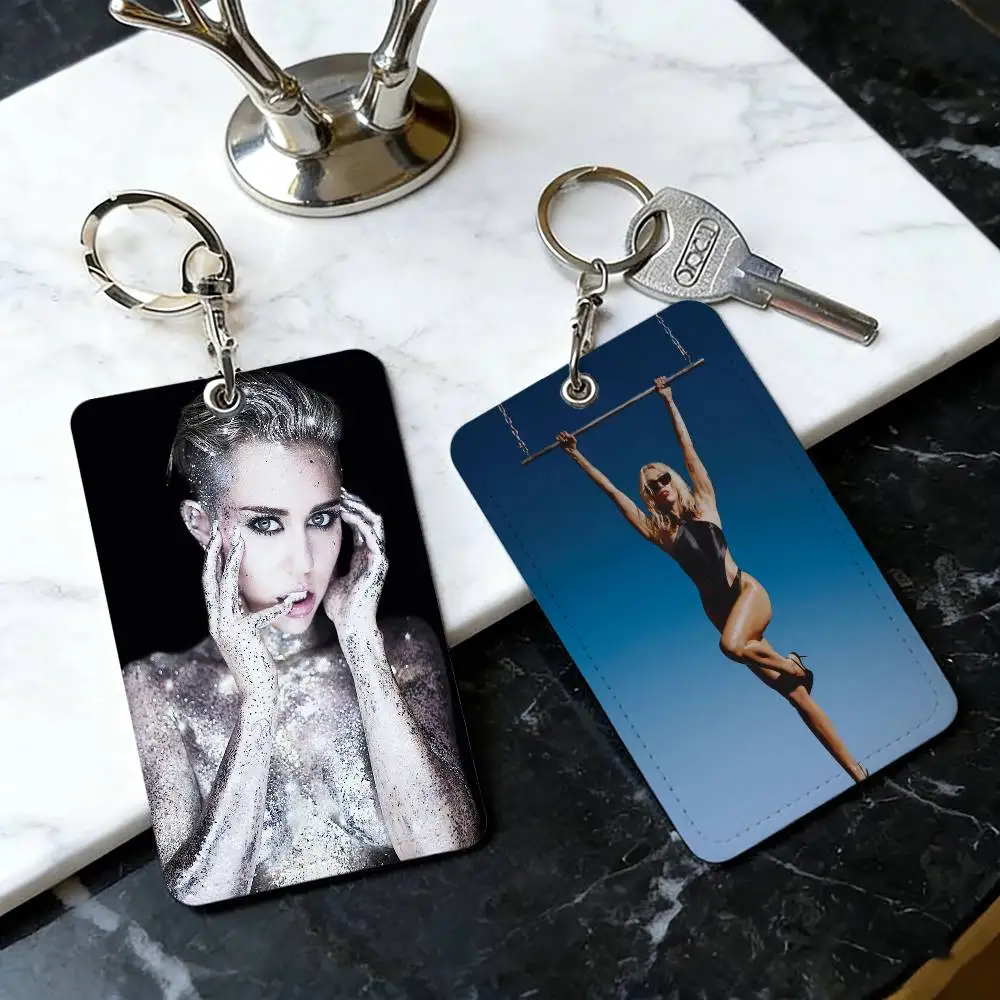 

Держатель для карт с изображением Майли Сайрус, аксессуар для больничных пропусков, подарок