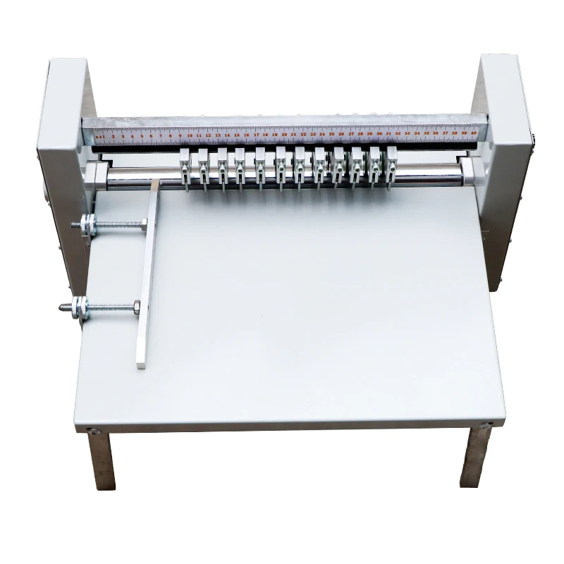 GQ400 Variable Speed Sticker Marking Machine Rolling Cutting  Electric Creasing  Dashed Line Cutting