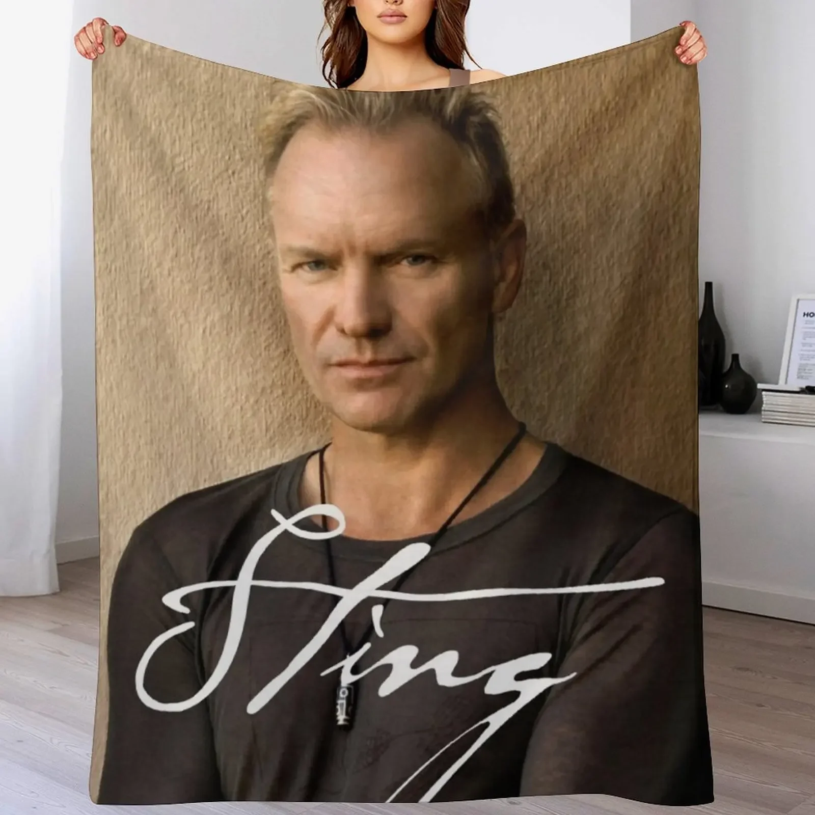 

bite like sting Throw Blanket Plush Retros Beach Kid'S Blankets