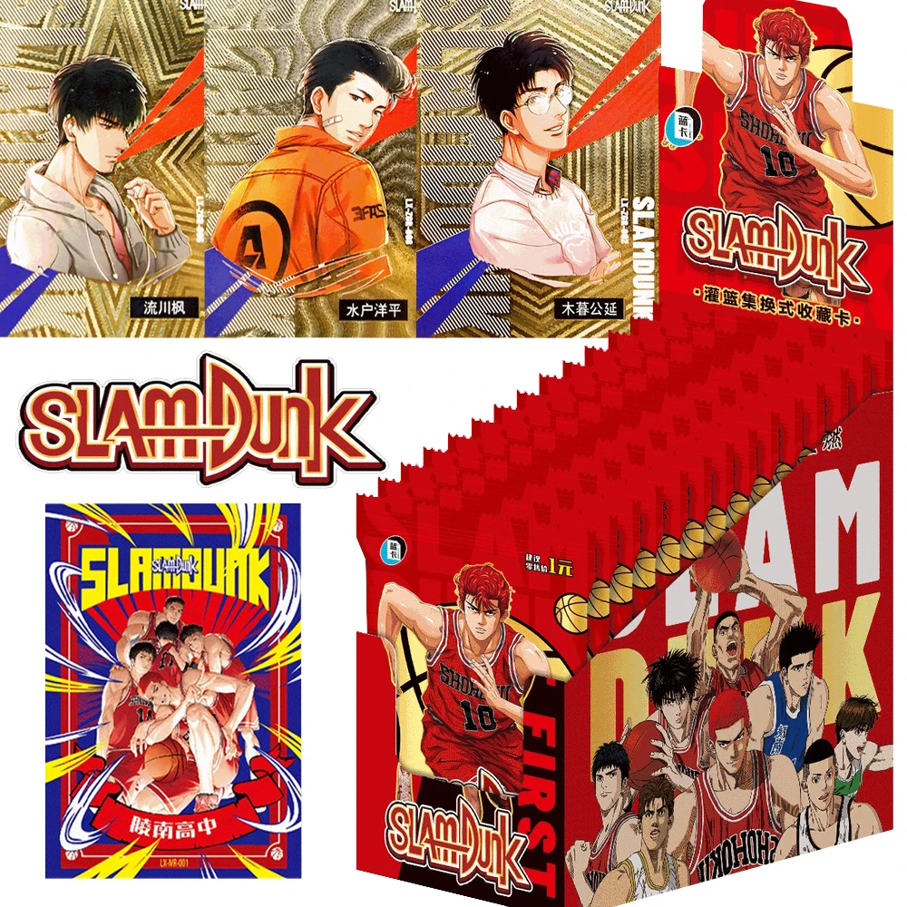 Anime Slam Dunk Card Rukawa Kaede Sakuragi Hanamichi Highly Popular Characters Rare Limited 3D Cat's Eye Card Kid Toy Hobby Gift