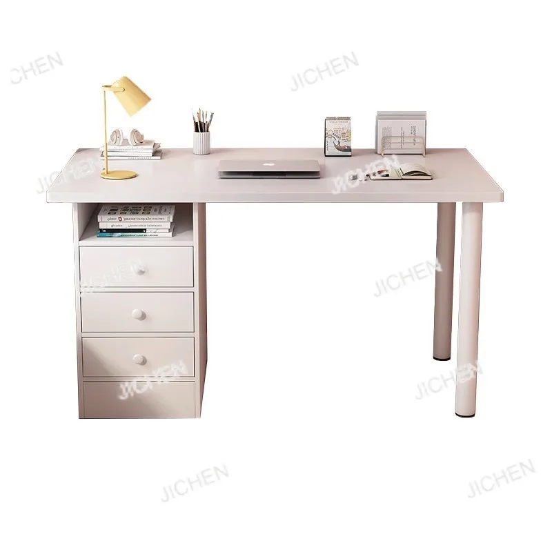 

Computer Desk Desktop Bedroom Girls Makeup Table with Drawers Student Home Study Desk Desk