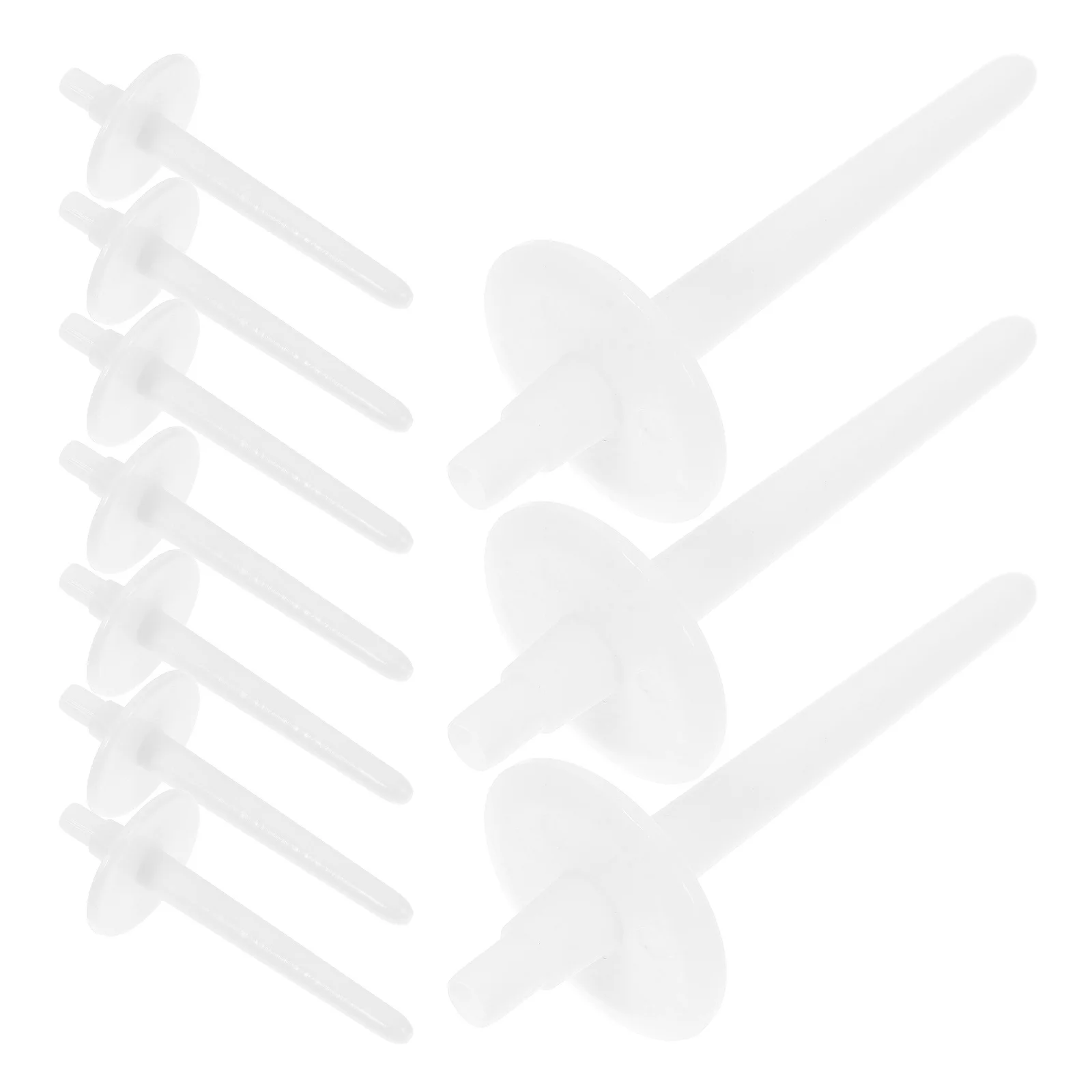 10 قطعة ABS ماكينة خياطة بكرة دبابيس الموضوع حامل بكرة بلاستيكية اللفاف المنزلية الموضوع رف الخياطة اكسسوارات #3