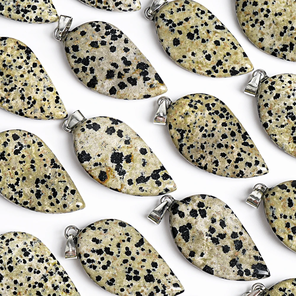 1Pcs Natural Dalmatian Jasper - đánh giá và giá Men'S Fashion Jewelry