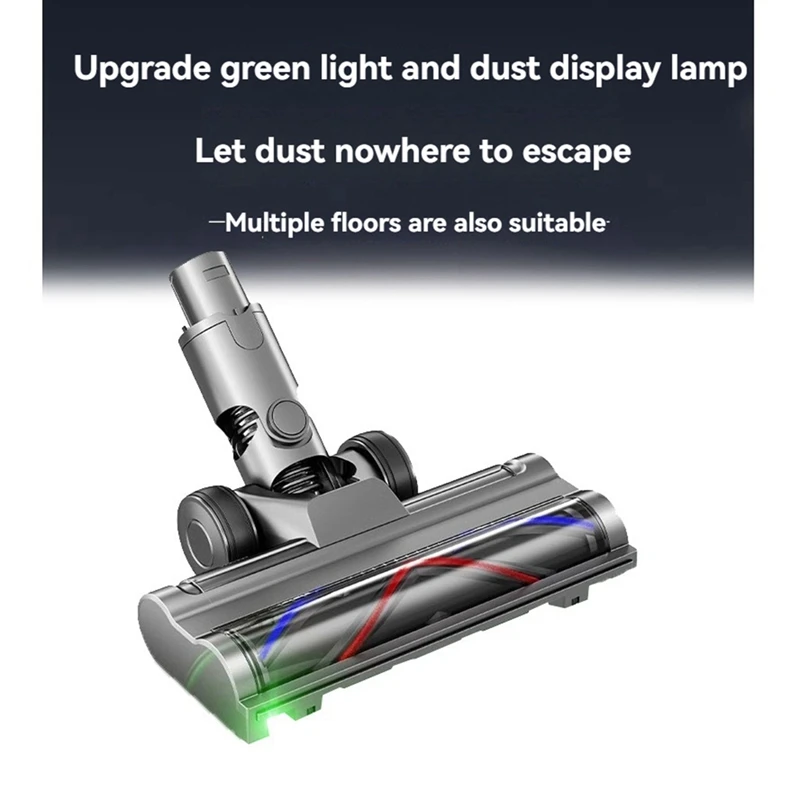 Tête de brosse de sol électrique pour aspirateur Dyson V6 DC58 DC59 DC62 DC72, accessoire de rêve avec lumières LED anti-poussière pour nettoyeur de sol