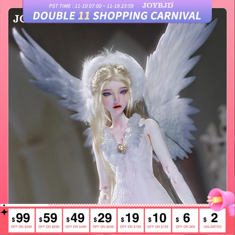 Haniel Bjd Doll 1/4 Charming Elf Haniel, Beautiful Venus Defender of Good and Evil Love Angel Joybjd