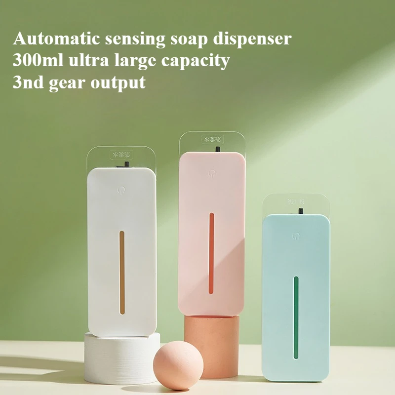 Hand Sanitizer Wall Mounted Automatic Sensing Soap Dispenser Wall Mounted Shampoo and Shower Gel Container