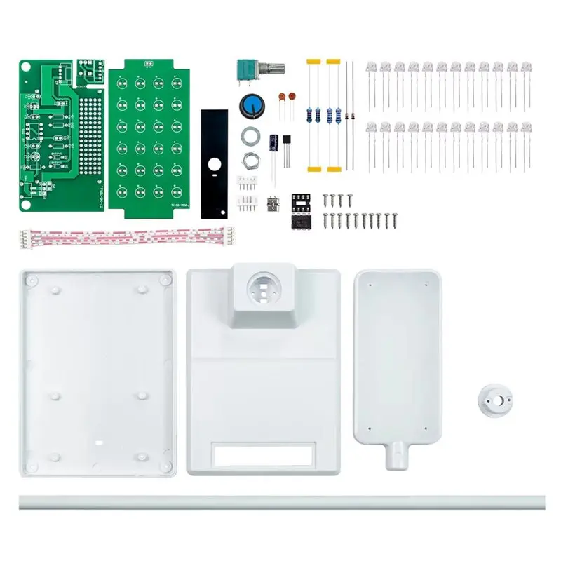 

Набор для пайки B03B-DIY: Настольная лампа с регулировкой яркости LED на NE555, сборка PWM-схемы, электронный DIY-набор