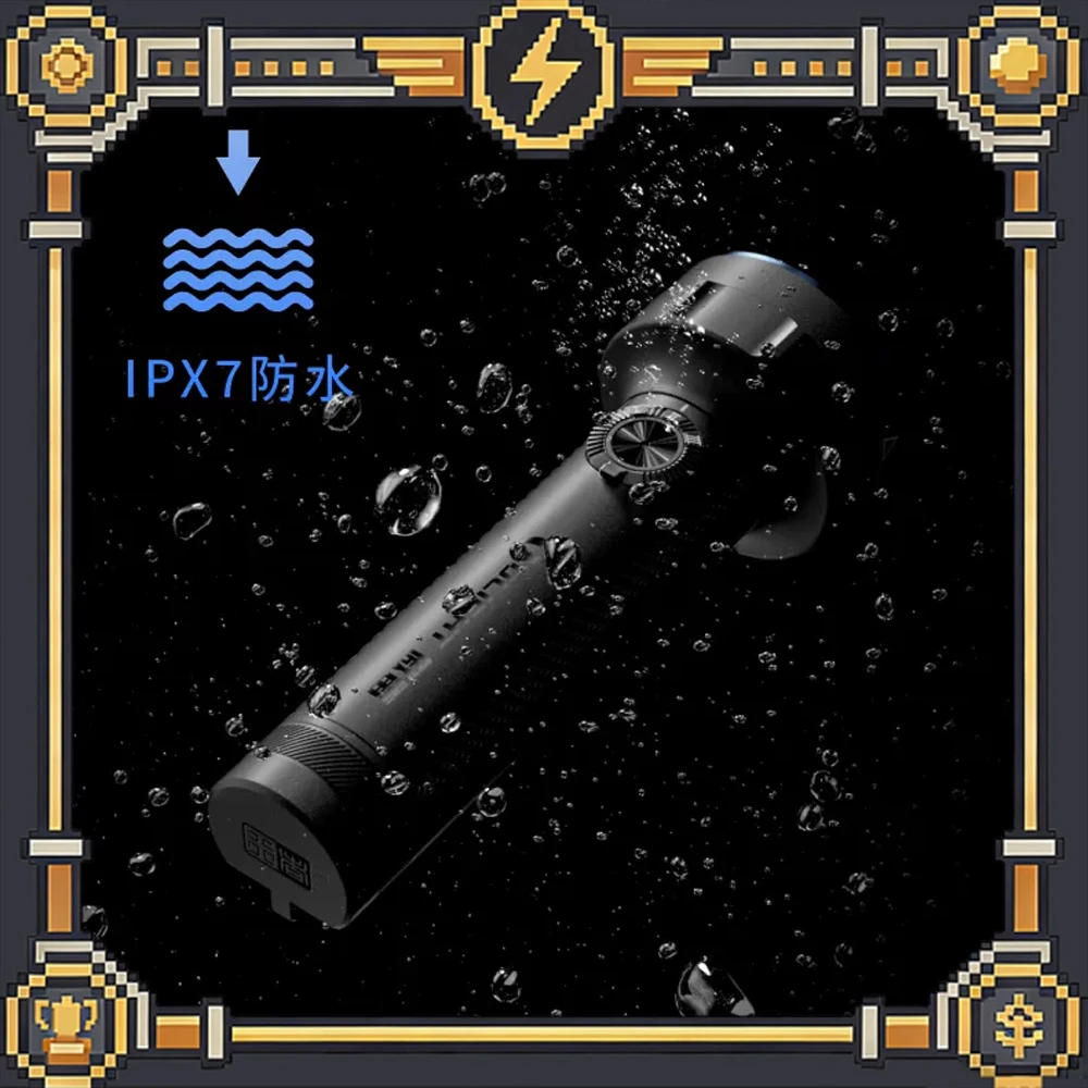 OLIGHT Walker Pro Flashlight 4500 Lumens Rechargeable LED Torch Three Color Temperatures USB C Charging for Outdoor Camping