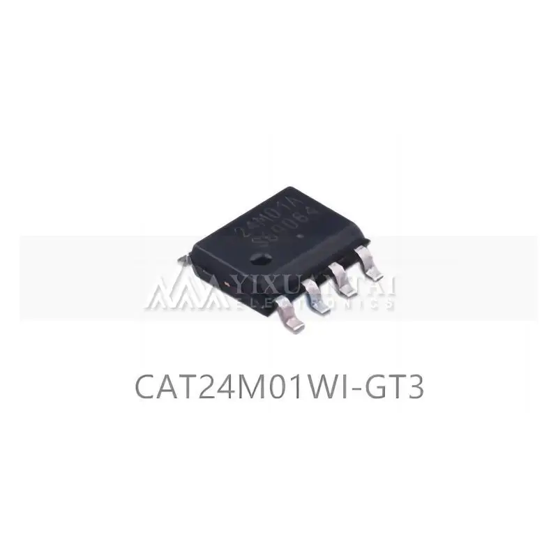 10pcs/Lot CAT24M01WI-GT3 CAT24M01WI Marking 24M01A EEPROM Serial-I2C 1M-bit 128K x 8 2.5V/3.3V/5V 8-Pin SOIC N T/R  New