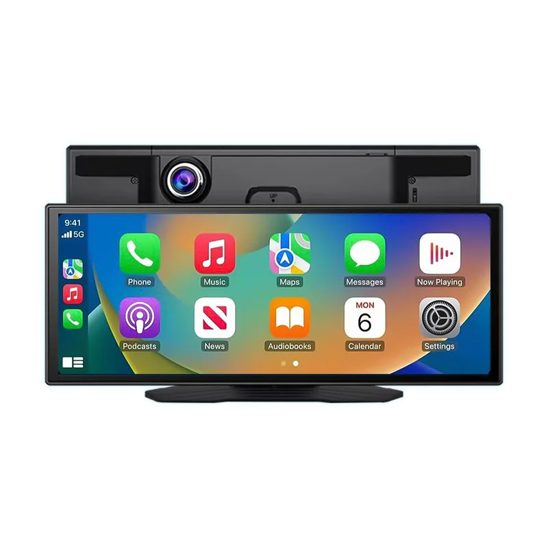 Cross-border new carplay portable screen 11.26 inch high definition 4KDVR car interconnection central control navigation smart