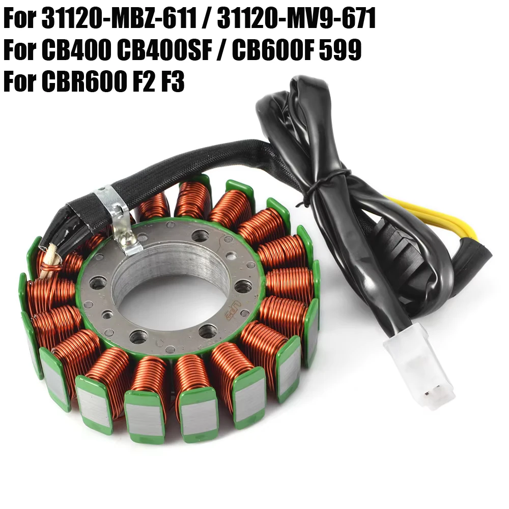 Stator Coil For Honda CB 400 400SF 600F / CBR 600 CBR600 F2 F3 / CB600F 599 Hornet 600 / CB400 CB400SF Superfour NC31