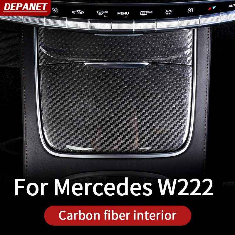 Depanet carbon fiber trim is suitable for Mercedes w222 s 2014-2020 interior accessories