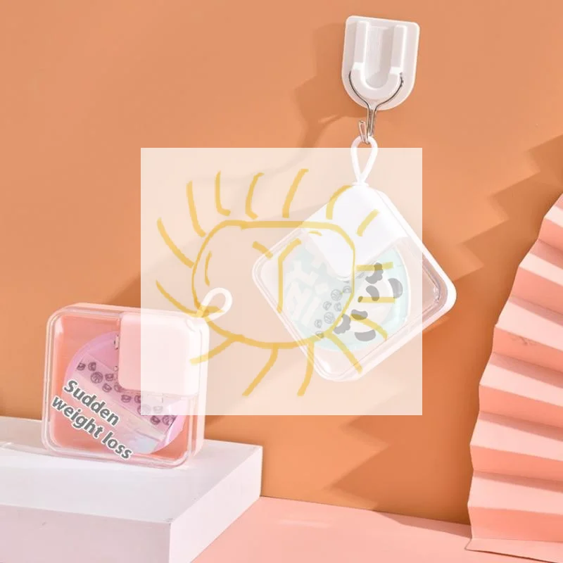 Caixa de armazenamento de ovos de beleza transparente, material plástico seguro, multifuncional, à prova d'água, poeira, caixa de armazenamento de cosméticos