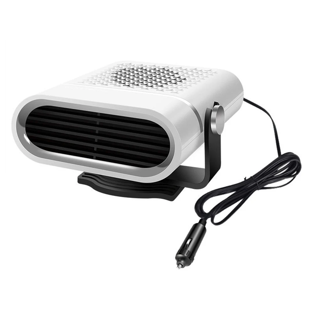 12V/24V Window Windshield Defogging Defrosting Heater Automatic Heater Non-slip Base for Car Camping Travel Winter Fast Heating