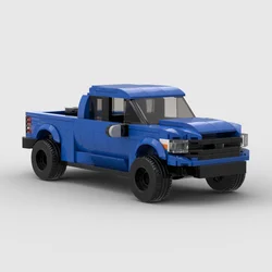 MOC Tundra racing sports car Vehicle Racer Building Blocks Brick Creative Garage Toys for Boys