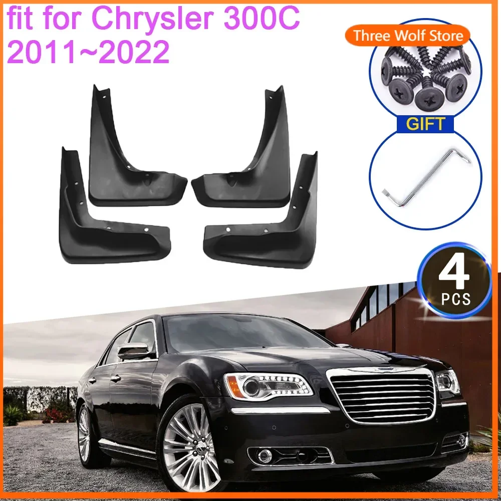 

Mudguards for Chrysler 300C 300 C 2011~2022 Accessories 2012 2013 2014 2015 2016 2017 Mud Flaps Front Rear Wheels Fender Splash