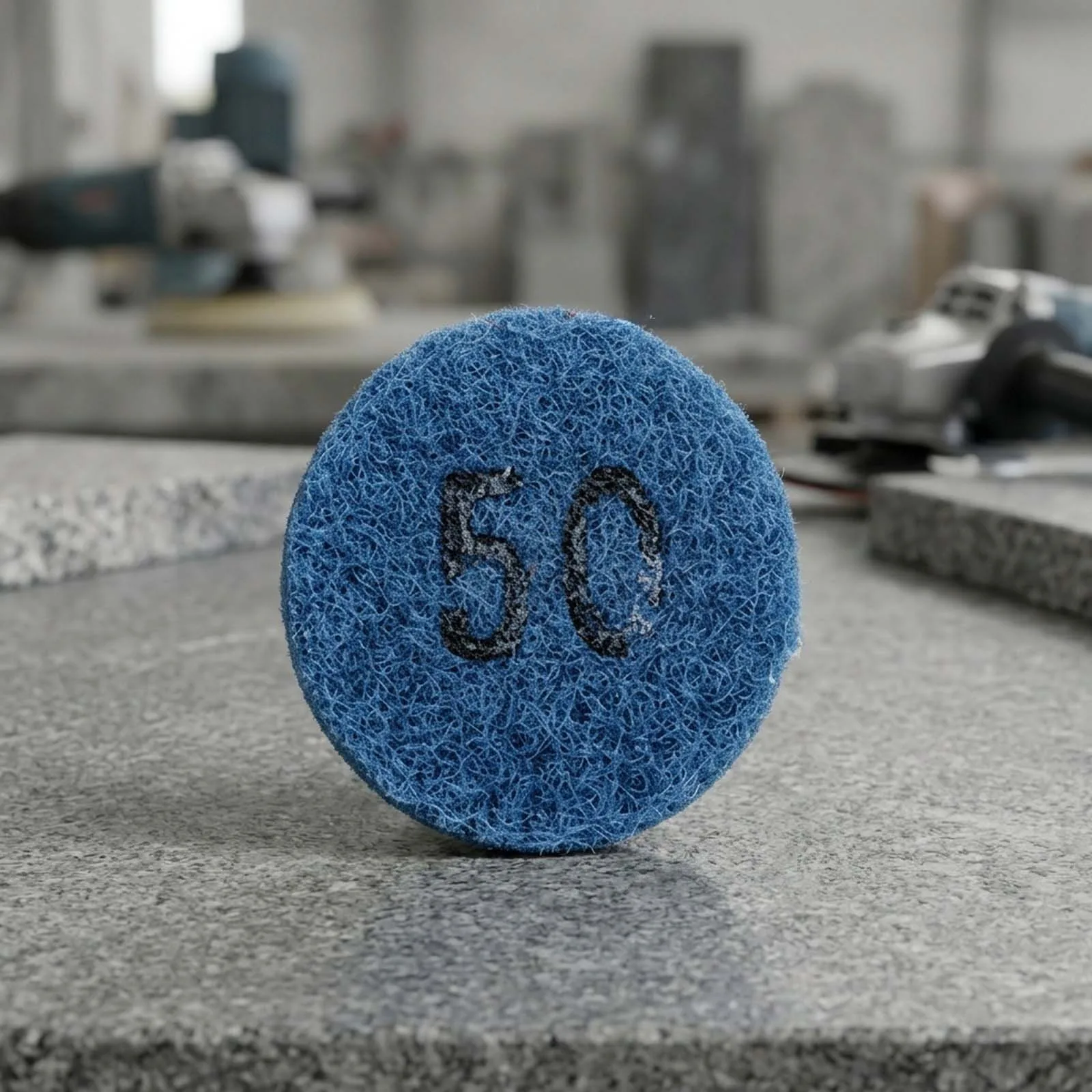 1 inch Wet Dry Polishing Disc for Marble for granite Concrete Quartz Engineered Stone Refinement and Gloss Improvement