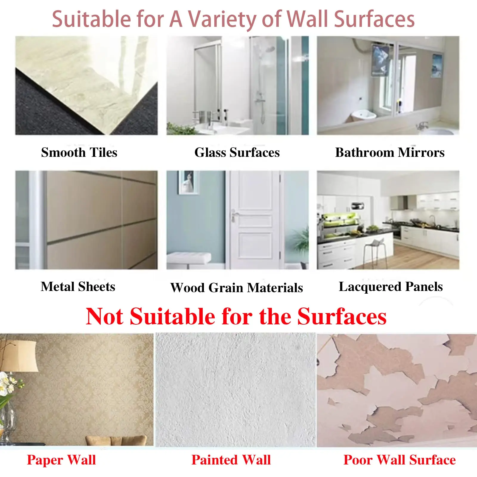Ganchos de pared - material detalle