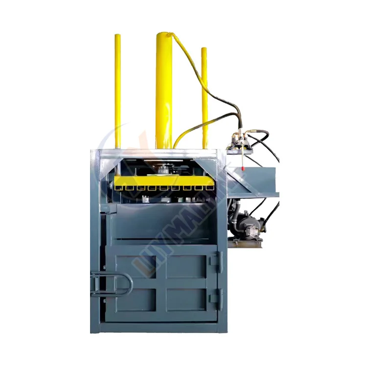 

Cartons and Cartons in the Factory Sorting and Packaging of Old Packaging Carton Compress Bale Machine