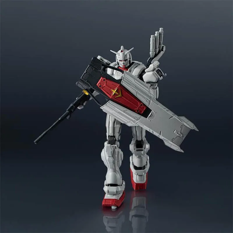 Bandai ของแท้ Gundam EX อะนิเมะรูป RX-78 [G]E Gundam EX สะสมอะนิเมะรุ่นของเล่นตกแต่งเด็กของขวัญ