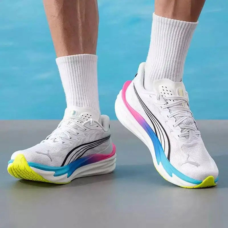 Zapatos deportivos Puma para hombre - Zapatillas deportivas de verano ligeras con amortiguación y transpirabilidad de nitrógeno 312123-10 sport