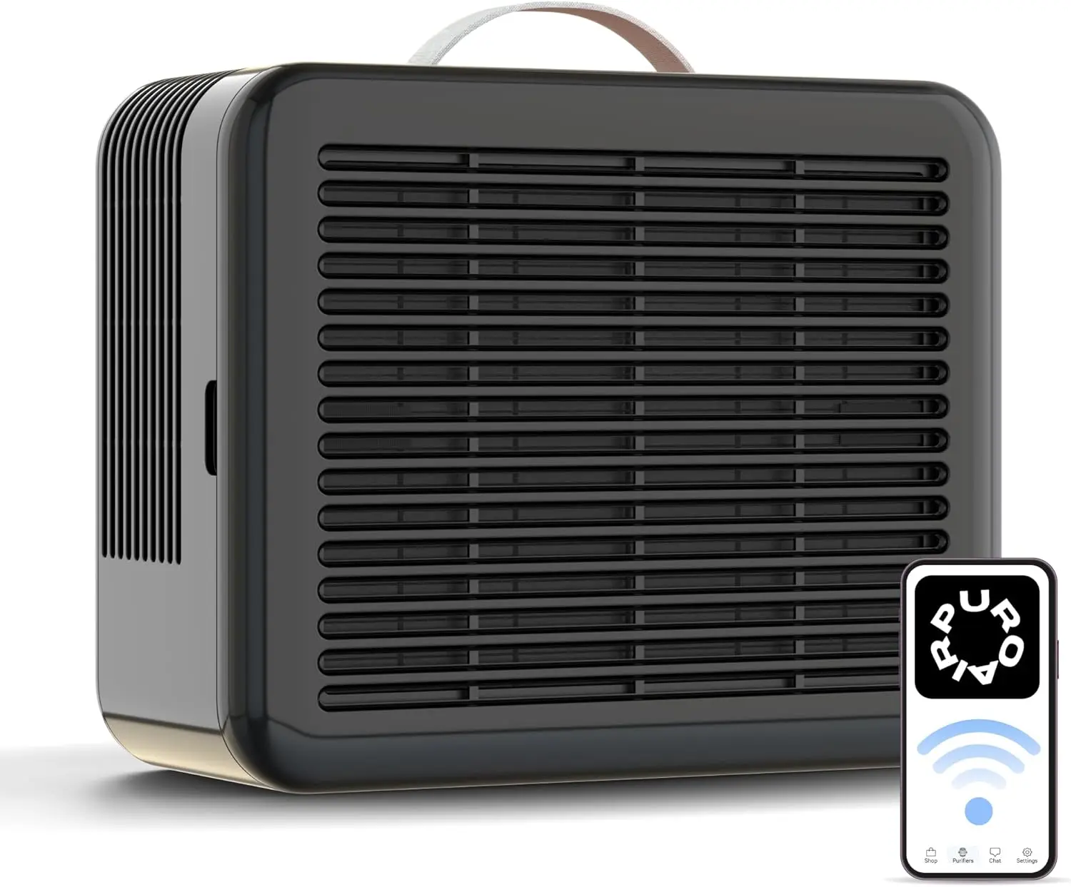 Smart HEPA Air Purifier for Home, Pets, Bedroom - Filters Smoke, Pollen, Dust in 550 Ft² Rooms