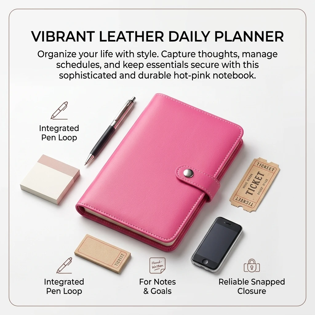 Savings Challenge Cash Books with Elegant PU Leather Cover Transparent Inner Pocket Suitable for Keep Money Organized