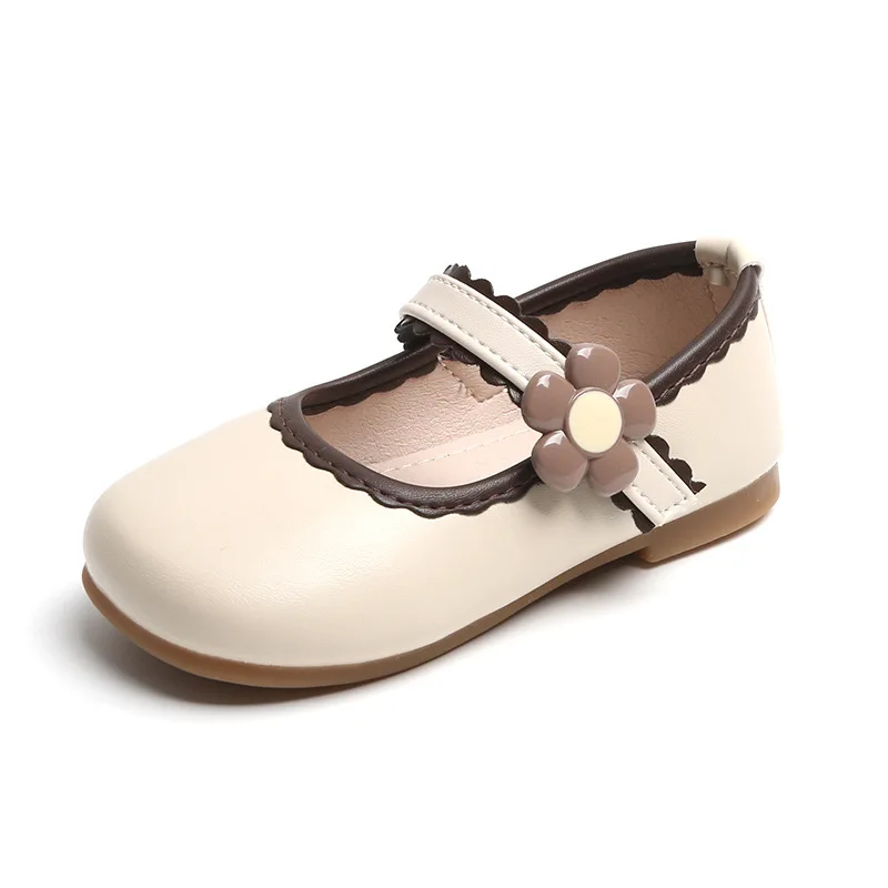 

Kids Girl Leather Shoes Mary Jane Soft Bottom Loafer Girls Princess Non-Slip Kids Flat Shoes Children's Casual Sandals CSH1540