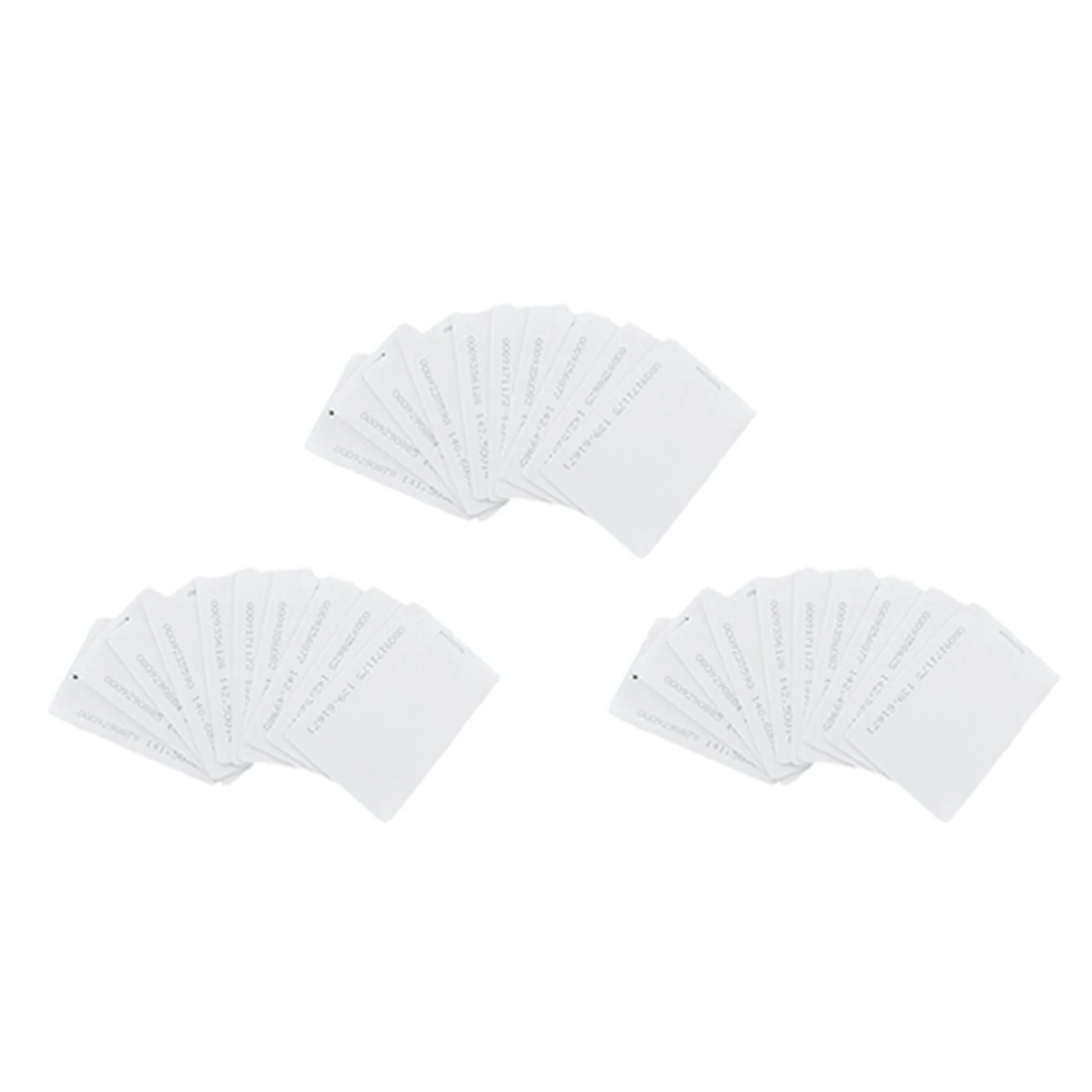 

30 шт. белая 125 кГц 0,8 мм RFID-карта доступа