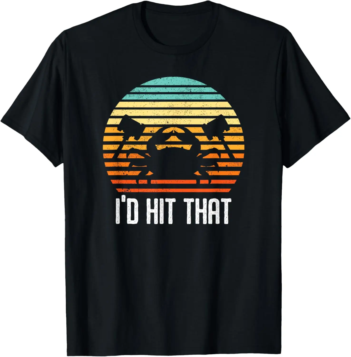 

Vintage Crab Lovers I'd Hit That Funny Seafood Mallet Gift T-Shirt