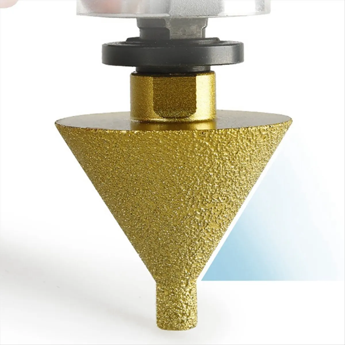 

SEO M10 Diamond Beveling Chamfering Bit Hole Drill Reaming Cone Carve Polish Grinding Wheel for Porcelain Tiles Marble 45mm