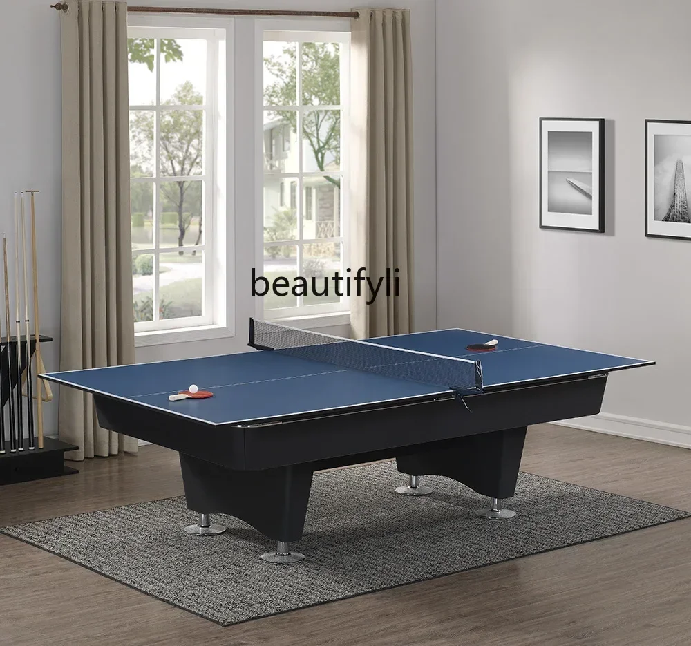 

Pool Table Household Standard American Nine-Ball Billiard Table Green Slabstone a Regional Name for Billiards 2.6 M