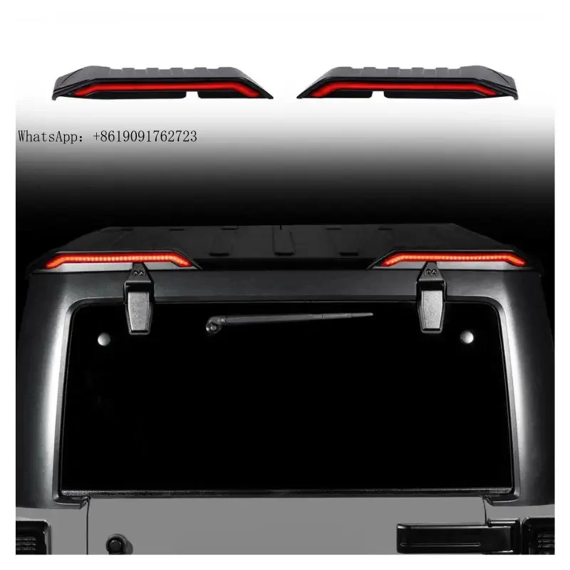 

2022 Loyo Novel Design Led Rear Spoiler Wing for Wrangler Jk and Jl Best Car Accessories With Wholesale Pricecustom