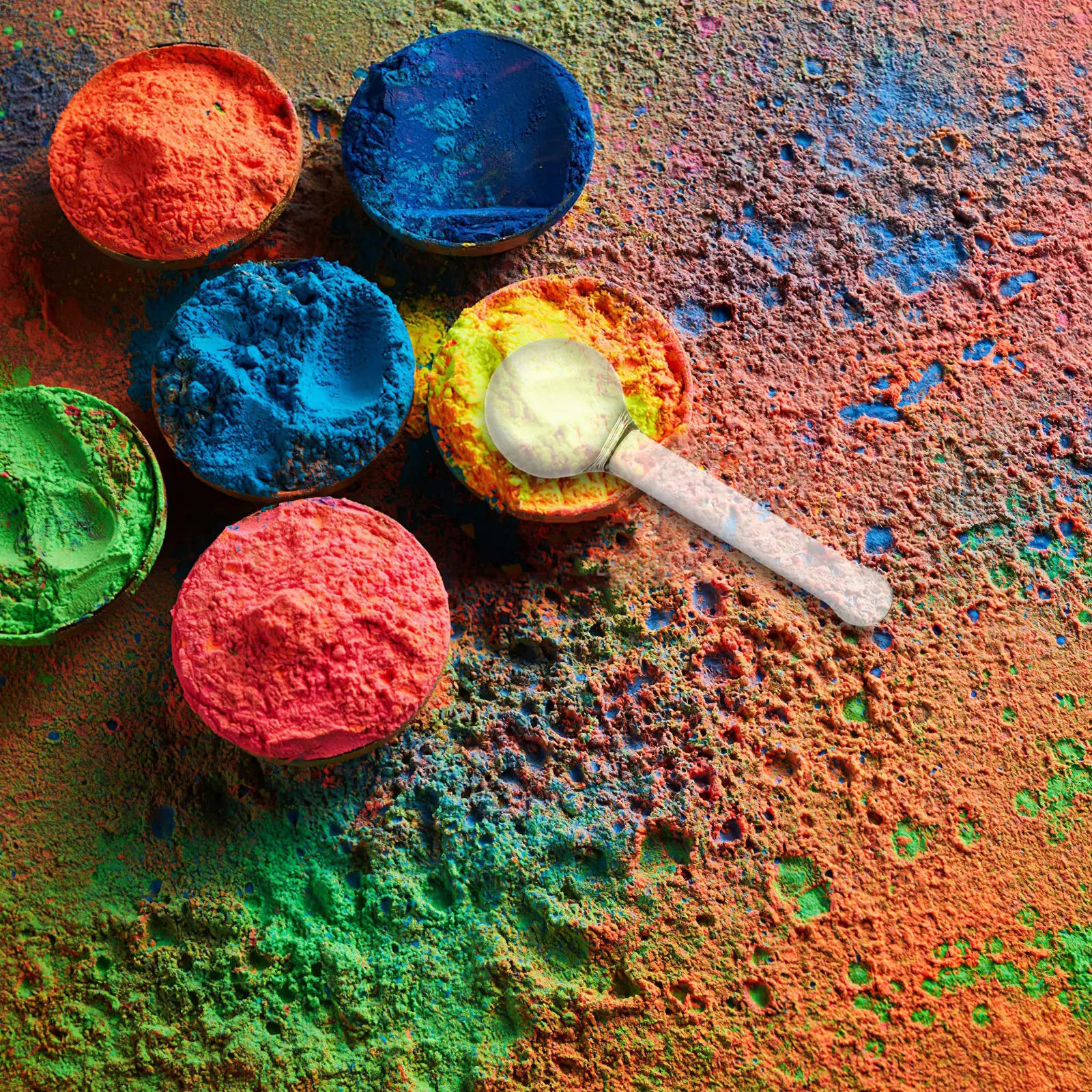 Pillette en verre cristallin pour la fabrication de peinture, le mélange de pigments minéraux, outil d'artiste pour aquarelle et peinture à l'huile, résistant à l'usure, lisse