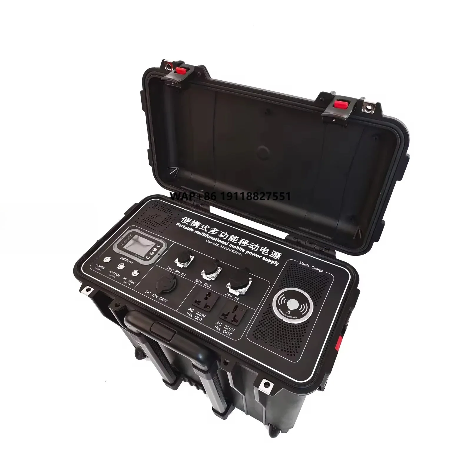 Emergency Power Unit Lifepo4 4KW Outdoor Camping Power Unit Solar Generator 4kw 5kw Portable Power Station Energy Storage