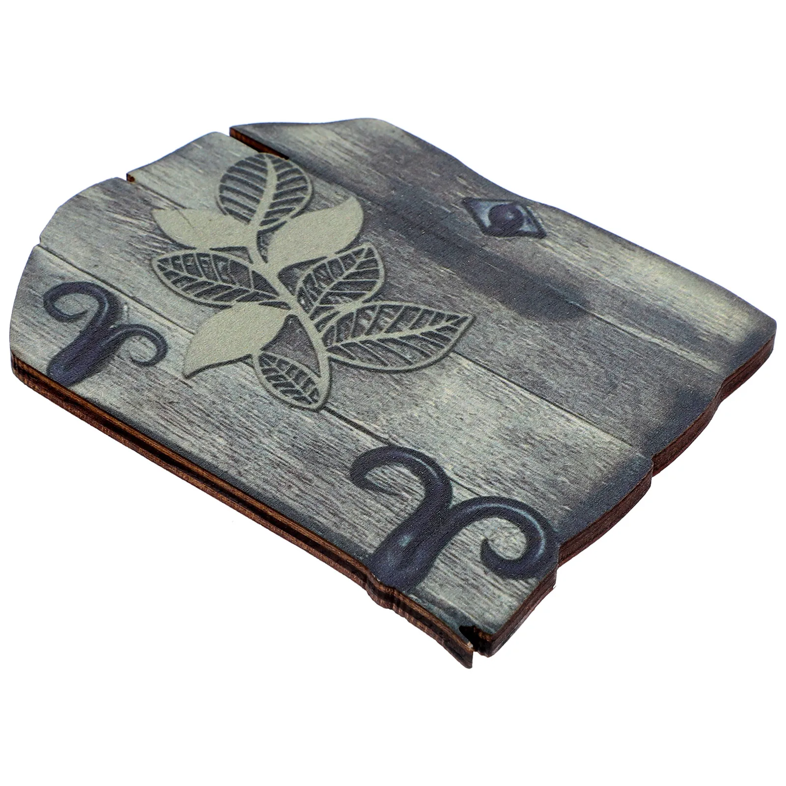 

Garden Fairy Door Decor Wooden Miniature Adornment Tree Hanging Scene Door Craft Outdoor Kids Gift Fence Gate