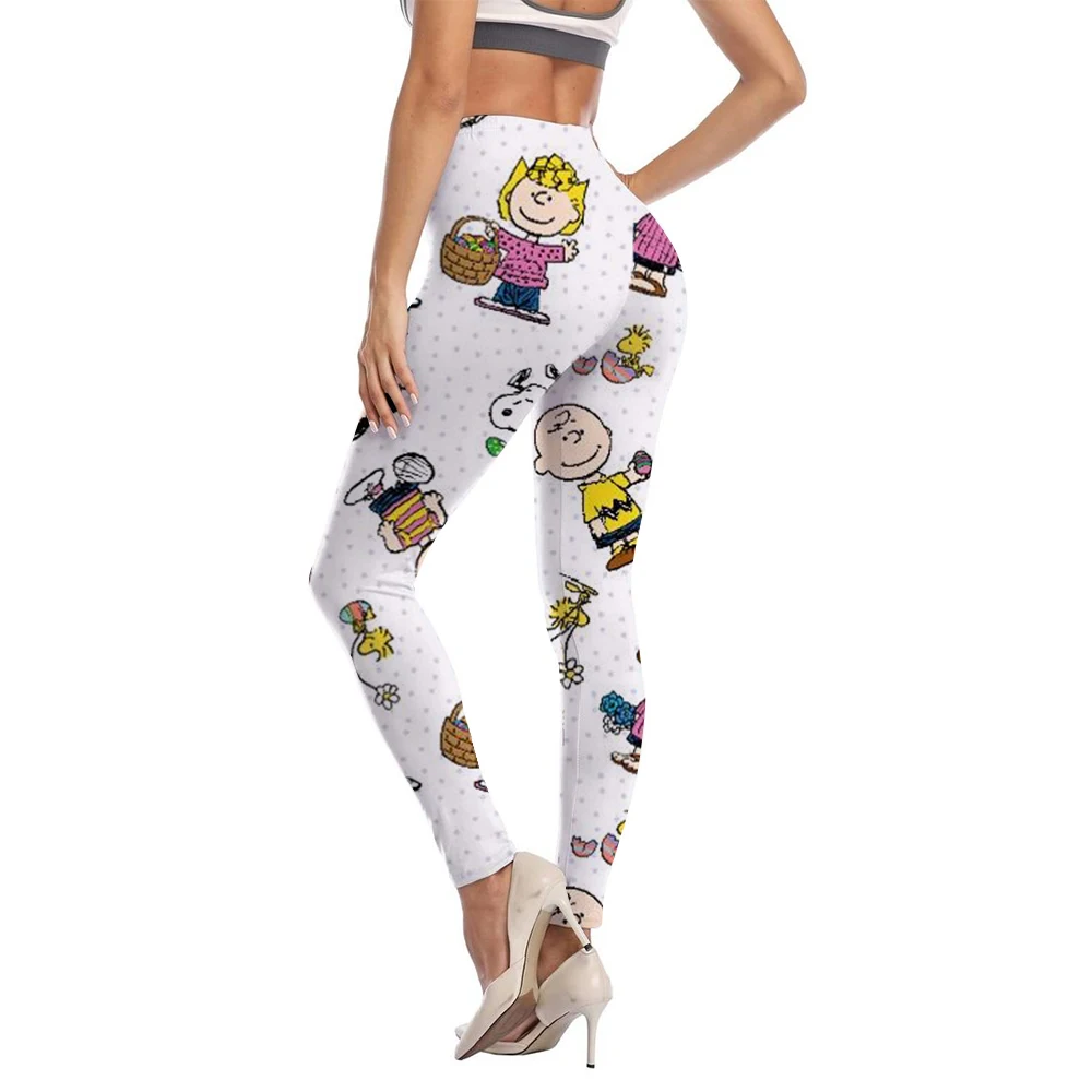 

Snoopy Leggings for Women Winter Comfortable Warm Pants Slim Kawaii Cartoon Cinnamoroll Cute Girly Pants Long Johns