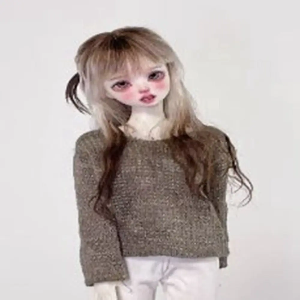새로운 캐주얼웨어 우아한 스웨터 귀여운 미니 우아한 청바지 DIY 액세서리 1/4 BJD 45cm 인형용